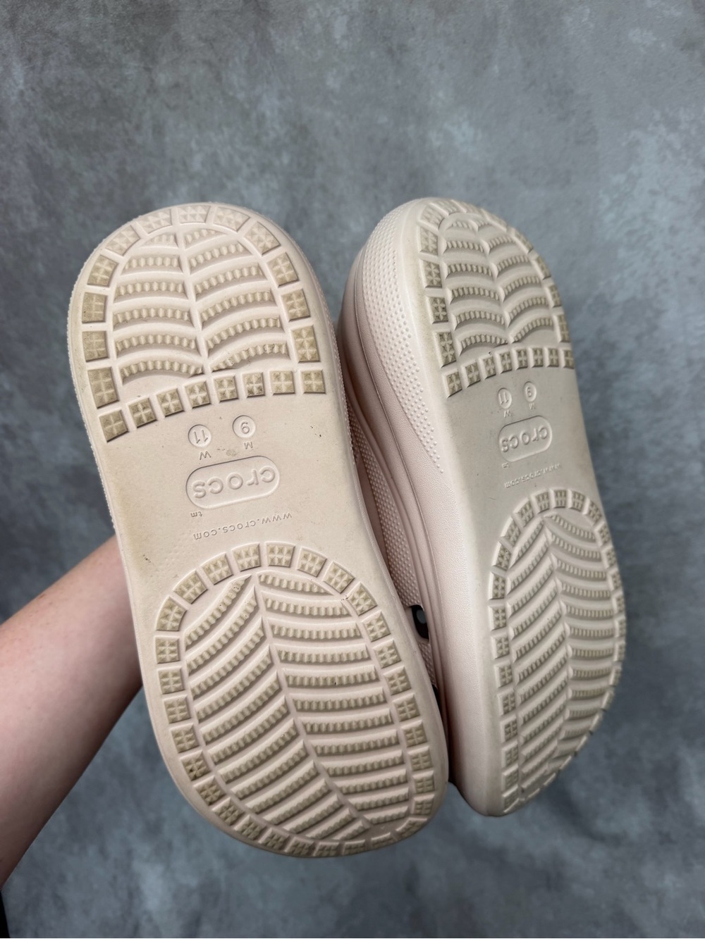 Crocs Cushion Platform Clog Pink Size 11 - Picture 3 of 4